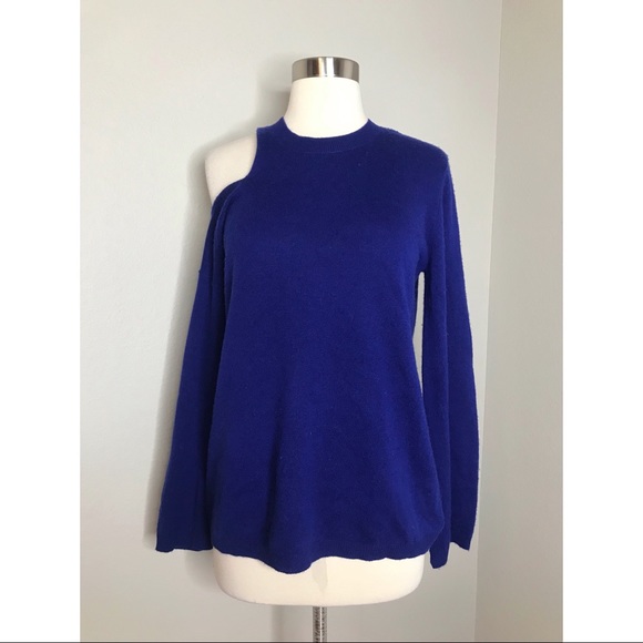 A.L.C. Wool Cashmere Blue Hamilton Sweater - Picture 2 of 9
